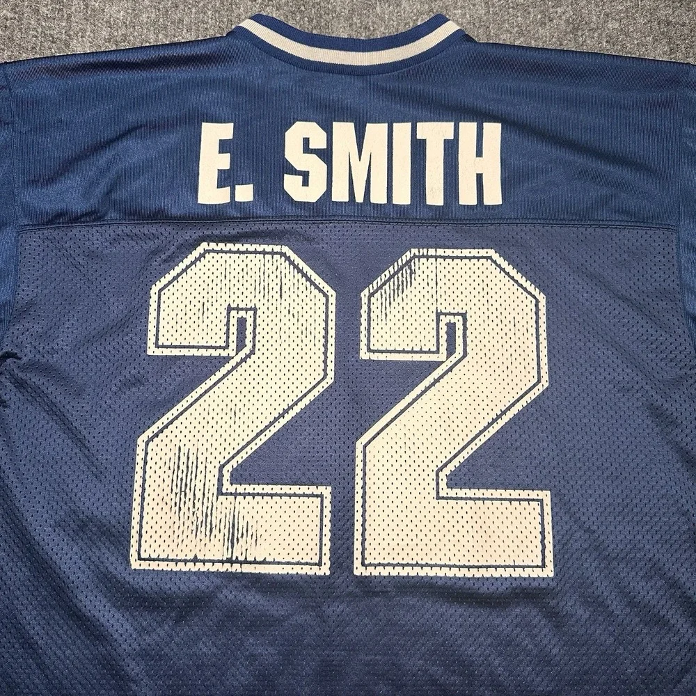 Vintage Dallas Cowboys Emmitt‎ Smith #22 Jersey Youth XL Logo Athletic
